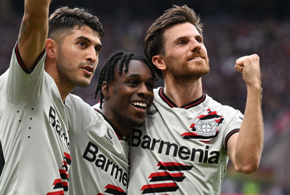 Leverkusen voitti Eintracht Frankfurtin 5-1 vieraissa